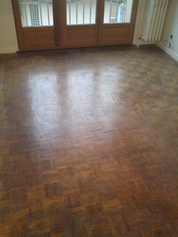 Parquet avant travaux